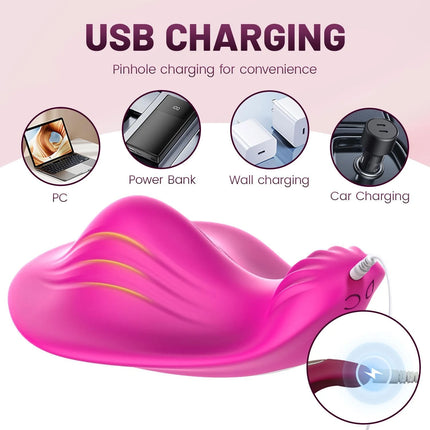 Bluetooth Mini Wearable Vibrator Female Clit Stimulator Remote Control Panties Vibrating Egg Adult Sex Toy Masturbator for Women