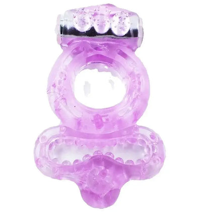 longer-lasting ring sex vibrator stronger erection tingling additional stimulation finger rings bullet Vibrating Love Ring
