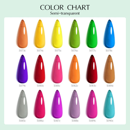 VENALISA 10ml Nail Gel Polish 108Colors HEMA/TPO Free UV LED SoakOff Long Lasting High Gloss Base TopCoat for Salon DIY Manicure