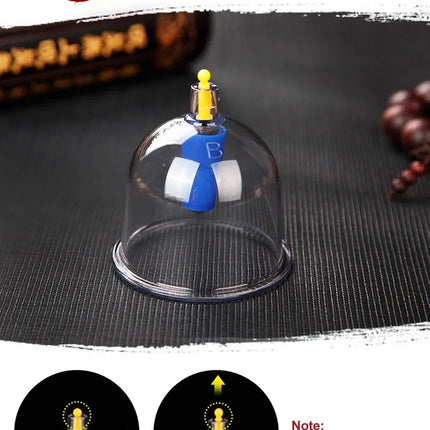 32 Pcs Professional Vacuum Cupping Cup Body Massager Suction Cups Set Back Massage Relaxed Detox Anti Cellulite Therapy Healthy
