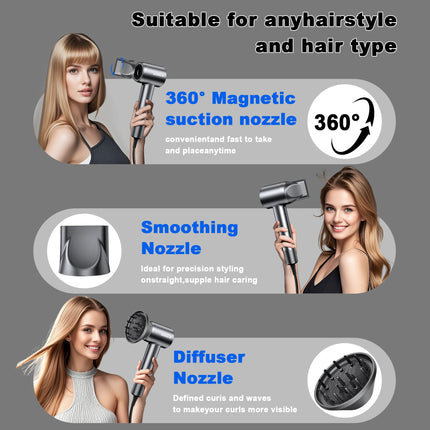 Professional High Speed Hair dryer 110V Negative Ion Constangt Temperature Hair Care Fast Anion Electric Hair Dryer