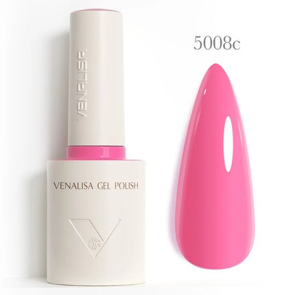 VENALISA 10ml Nail Gel Polish 108Colors HEMA/TPO Free UV LED SoakOff Long Lasting High Gloss Base TopCoat for Salon DIY Manicure