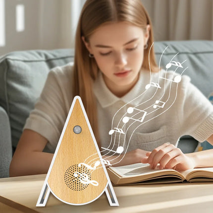 Bird Chirping Sound Box Singing Speaker Realistic Audio Birdsong Music Box Decoration for Interior Relax Home Travel Sleep Gifts