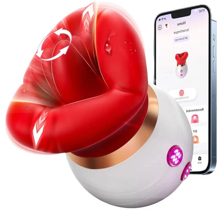 Powerful Swing Sucking Vibrator for Women Tongue Licking Sex Toys Sucker Female Oral Nipple Stimulator Sex Toys for Adults Goods