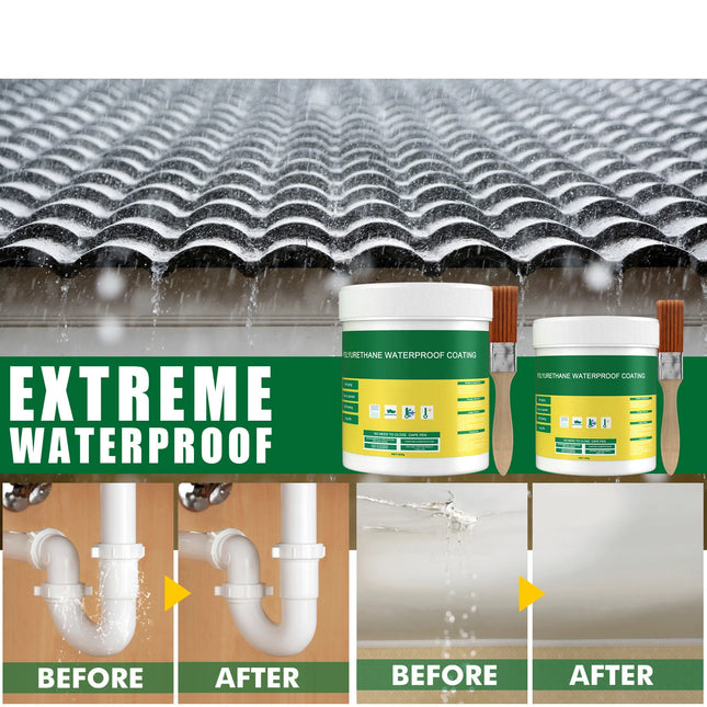 100G Waterproof Insulating Sealant Glue Brush Coating Repair Broken Surfaces for Wall Bathroom Floor Tiles Indoor Toilet