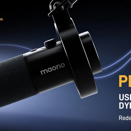 maono PD300X Dynamic Microphone XLR USB Podcast Recording Mic 192kHz24bit for Content Creation Home Audio Studio Noise Reduction
