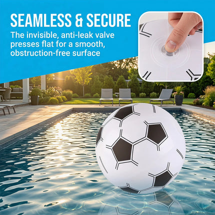1PC Inflatable Soccer Ball Beach Ball Large Blow Up Football Pool Ball PVC Water Ball Outdoor Summer Party Game