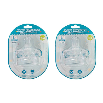 MAMIJOY Newborn Pacifier PP Round Head Cross Hole Food Grade Silicone For 0-6 Month Newborn Pacifier Baby Nipple BPAFREE BY05