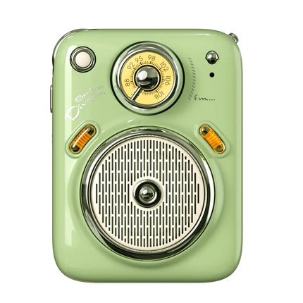 Divoom B-Beetles radio speakers Bluetooth Wireless Mini portable small speakers for girls birthday presents Gift Green pink cute