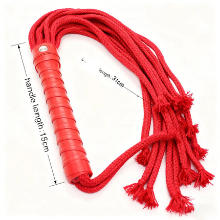 59cm BDSM PU Leather Rivets Fetish Bondage Sexy Whip Flogger Sex Toys For Couples Spanking  tickle Knout Adult Games