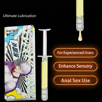 Anal Lubricant Orgasm for Gay Enhance Pleasure, Herbal-Infused Comfort Anal Lube for Couples, Non-Greasy Clean Formula