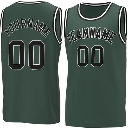 Basketball Jersey Customized Basketball Uniform Add Any Team Name Number Personalized Sports Vest for Men/Youth
