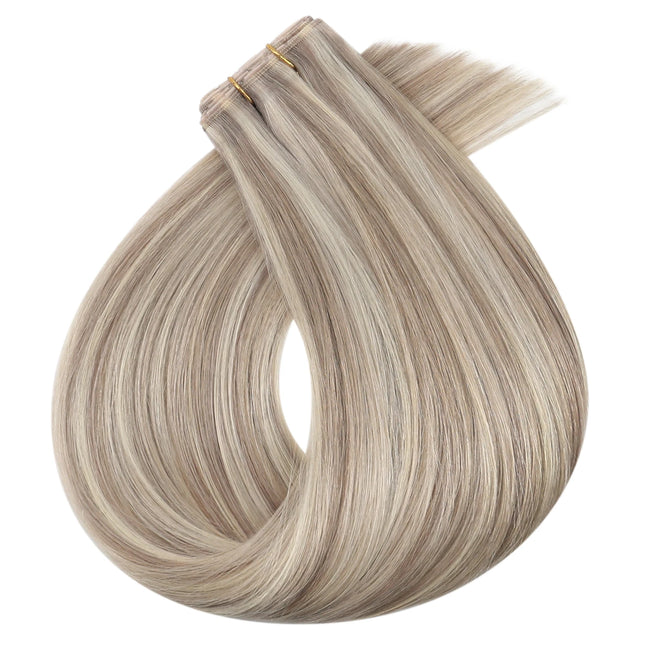 [New] Moresoo Butterfly Weft Hair Extensions Pu Hole Weft Hair Extension Add Volume Real Hair Invisible Double Sided Genius Weft
