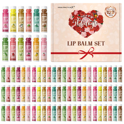 120pcs holiday gift box lipstick set moisturizing moisturizing and shiny Valentine's Day gift, luxury gift for women, and gift f