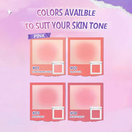 Sweet & Natural Blush  – Brightening & Contouring for Daily Makeup