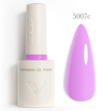 VENALISA 10ml Nail Gel Polish 108Colors HEMA/TPO Free UV LED SoakOff Long Lasting High Gloss Base TopCoat for Salon DIY Manicure