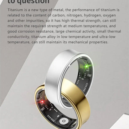 2026 Smart Ring Gesture Control Remote Photo Taking Phone Scrolling IP68 Waterproof Long Battery Life Lightweight Comfort
