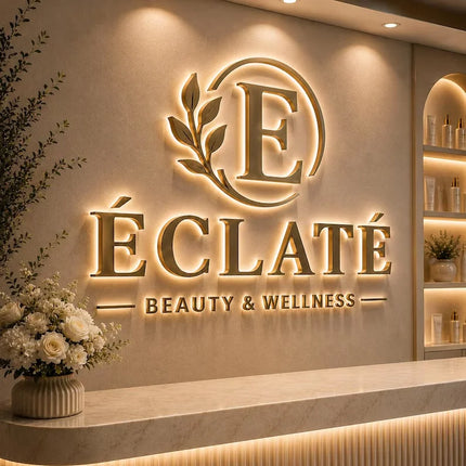 Custom Business Large 3D  Sign Led Letter Illuminated Sign Backlit Logo for Beauty Dental Clinic Salon Car Auto Repair Store