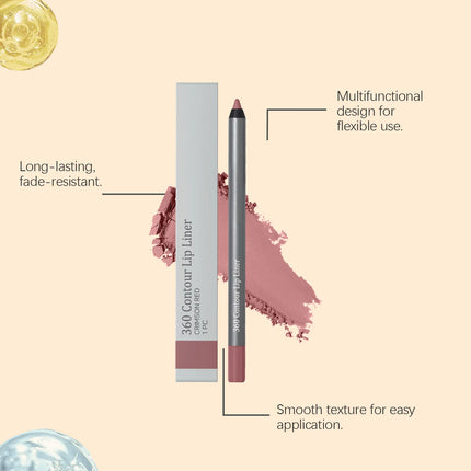 Waterproof Lip Liner Stain Natural Nude Matte Finish Pink Plumping Lip Liner Long Lasting Lip Liner Lip Contour Makeup Cosmetics