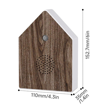 Bird Chirping Sound Box Singing Speaker Realistic Audio Birdsong Music Box Decoration for Interior Relax Home Travel Sleep Gifts