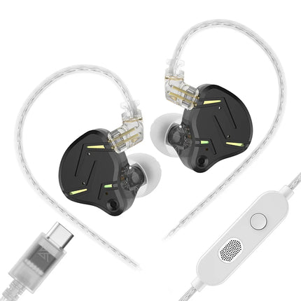 KZ ZST PRO X Dual Flagship Drivers In Ear Earphones Deeper Bass HiFi Headphones Dual-Driver Synergy Detachable Cable Headset