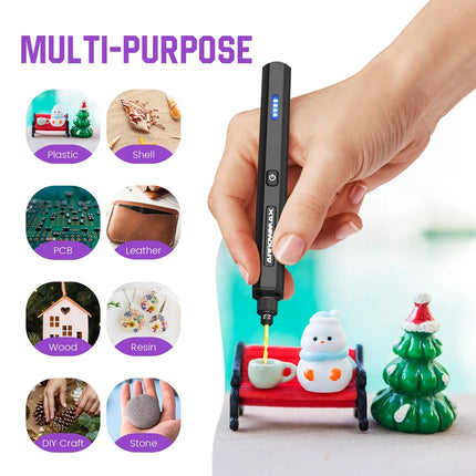 ARROWMAX SDS Mini Precision Drill Electric Portable Cordless Compact Handheld Drilling Machine for Home Projects