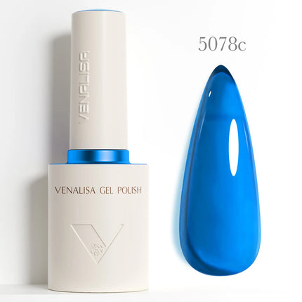 VENALISA 10ml Nail Gel Polish 108Colors HEMA/TPO Free UV LED SoakOff Long Lasting High Gloss Base TopCoat for Salon DIY Manicure
