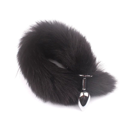 Sexy Fox Tail Anal Plug Anal Toy For Women Adult Sex Product Men Butt Plugs Stainles Steel Anal Plug Cosplay Sex Toys For Couple