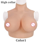 High collar color 1 / China Mainland / H cup silicone