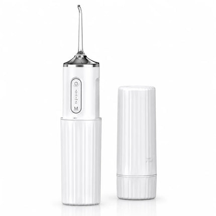 Portable Mini Water Flosser Foldable Travel Oral Irrigator For Kids Adults 4 Level Adjustment 200ml USB C IPX7 Cordless
