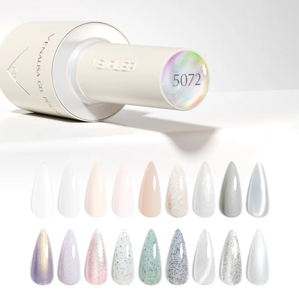 VENALISA 10ml Nail Gel Polish 108Colors HEMA/TPO Free UV LED SoakOff Long Lasting High Gloss Base TopCoat for Salon DIY Manicure