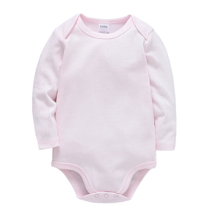 1/3 Pcs KAVKAS Baby Clothing Rompers Boys 100% Cotton Plain Bodysuit Girls Blank Muslin Jumpsuit 0-24 Months