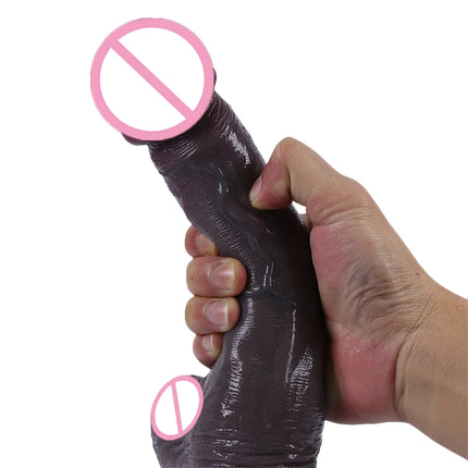 New Skin Double Penetration Realistic Dildo Big Huge Penis Suction Cup Cock Dick Anal Plug Sex Toys For Women Prostate Massager