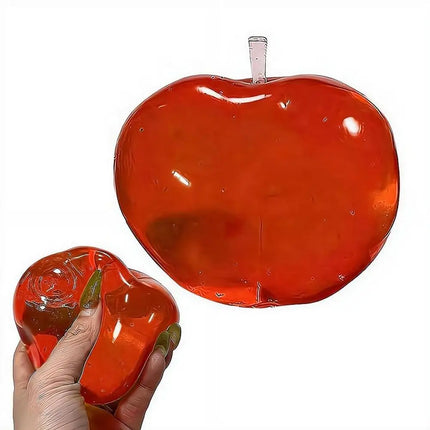Green Apple Blue Maltose Squishy Toys Anti Stress Sensory Fidgets Toy for ADHD Autism Slow Rebound Squeeze Toy for Adults Kids