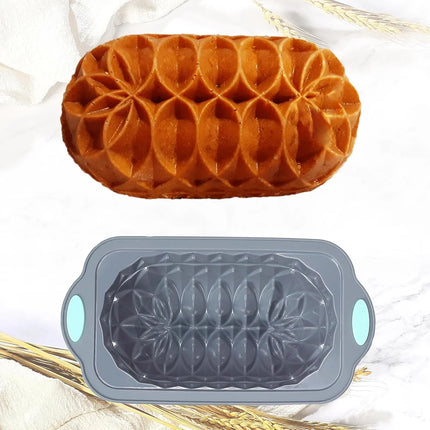 Silicone Toaster Tray, Non-Stick Kitchen Oven Bread Tray, Suitable for Banana Bread, Sandwiches, Pound Cakes and Meat Patties