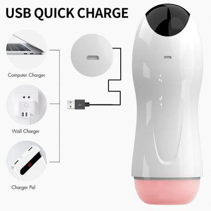 Male automatic interactive pronunciation airplane cup pussy vagina oral sucking masturbator vibrator adults sex toys for men 18+