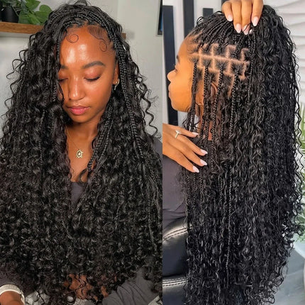 100g Deep Wave Human Hair Bulk For Braiding No Weft Bundles Human Braiding Hair For Boho Braids Raw Human Hair Extensions