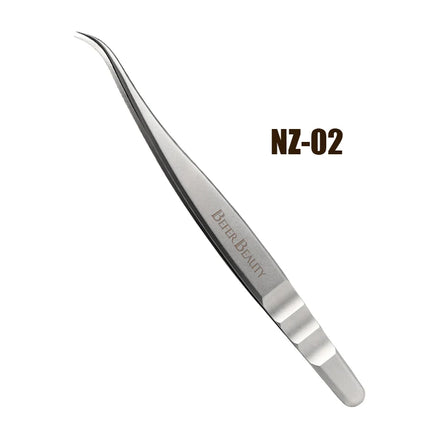 Anti-Static Tweezers Eyelash Extension Professional High Precision Volume Tweezer Stainless Steel Tweezers Antislip Makeup Tool