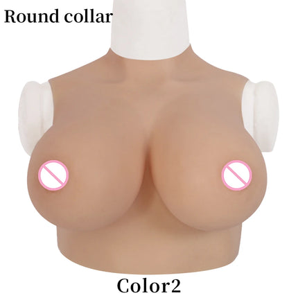 Silicone Breast Forms Realistic Fake chest Tits U-CHARMMORE  Enhancer Crossdresser Drag Queen Shemale Transgender Crossdressing