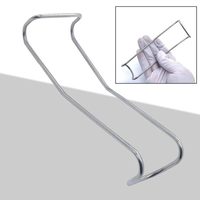 2pcs Autoclavable Dental Mouth Retractor, Stainless Steel Cheek Lip Retractor for Dental Implant Surgery & Orthodontic Tools