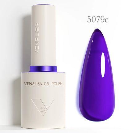 VENALISA 10ml Nail Gel Polish 108Colors HEMA/TPO Free UV LED SoakOff Long Lasting High Gloss Base TopCoat for Salon DIY Manicure