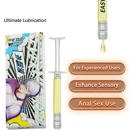 Anal Lubricant Orgasm for Gay Enhance Pleasure, Herbal-Infused Comfort Anal Lube for Couples, Non-Greasy Clean Formula