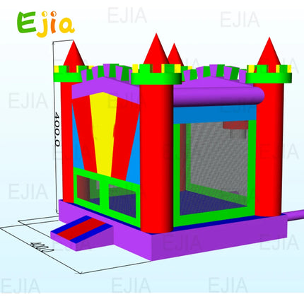 Commercial Inflatable Bounce House 13FT, Heavy Duty PVC Jumping Castle with Air Blower, Outdoor Party Bouncer for Backyard Events & Rental Business