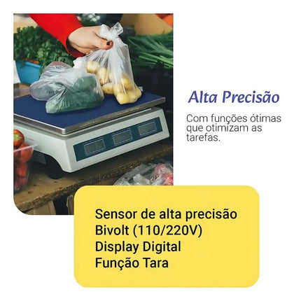Commercial Digital Electronic Scale Precision Fruit Vegetable Meat Food
