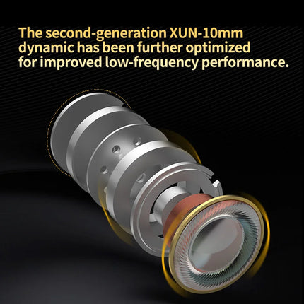 KZ Krila In Ear HiFi Earphone 1DD+1BA High-end Tunable balanced armature Earphones Monitor Headphone Cancelling Earbuds