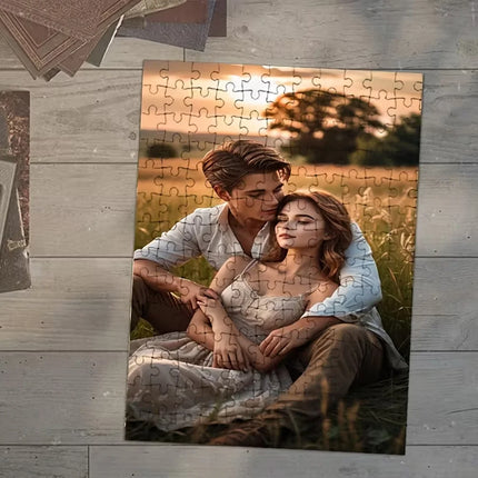 Personalized Custom Photo Puzzle Customize "Cardboard/wooden 35//120/500/1000 Pieces Jigsaw Puzzles for Adults Kids Toys "