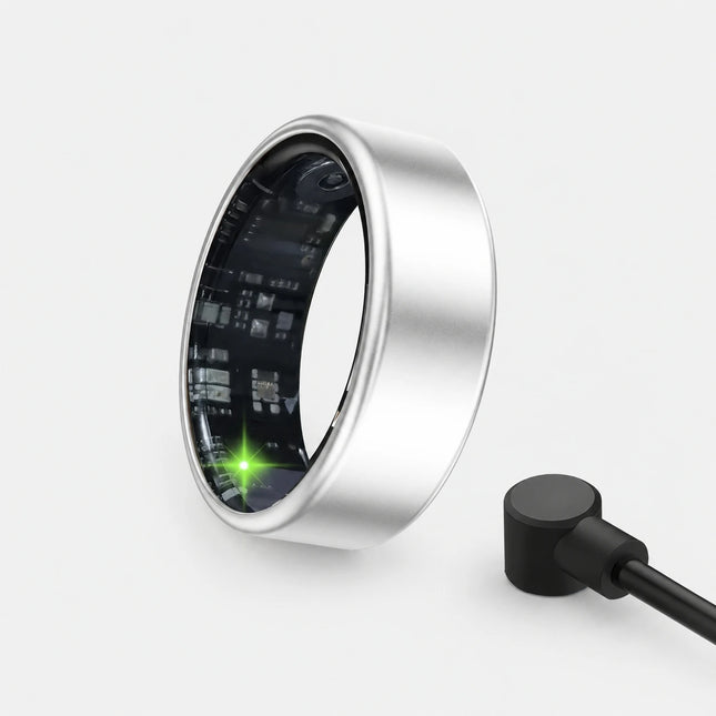 2026 Smart Ring Health Tracking High-capacity Battery IP68 Waterproof Real-Time Blood Oxygen Monitoring Lightweight Design