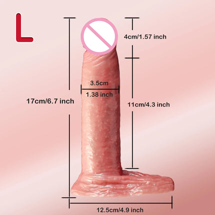 Soft Silicone Condom Enlargement Penis Sleeve Realistic Penis Extender Sex Toys for Men Sexual Tools Reusable Condom Cock Sleeve