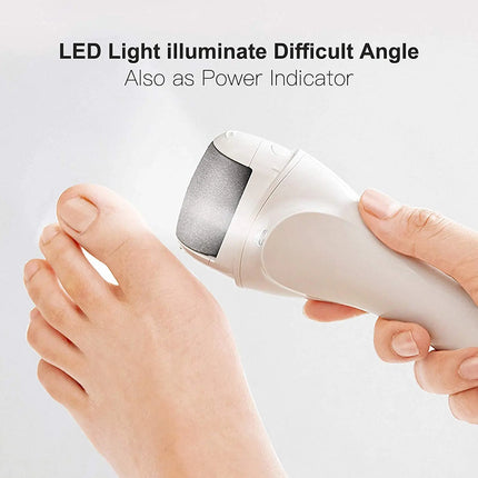 Pritech Charged Electric Callus Remover for Heels, Grinding Pedicure Tools, Professional Pedi Foot File Care for Dead Hard Skin