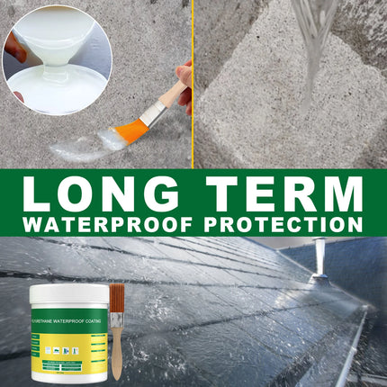 100G Waterproof Insulating Sealant Glue Brush Coating Repair Broken Surfaces for Wall Bathroom Floor Tiles Indoor Toilet